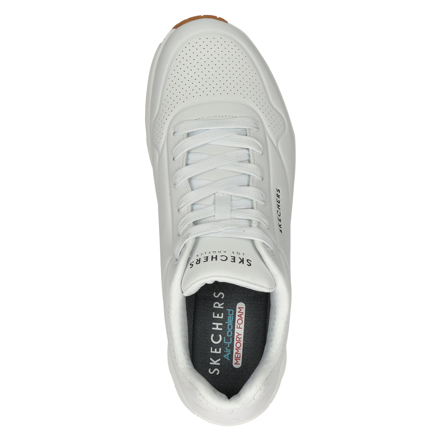 Street heren sneaker Skechers Wit