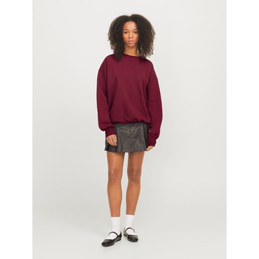 JJXX Sandra Sweatshirt, Cabernet, XL