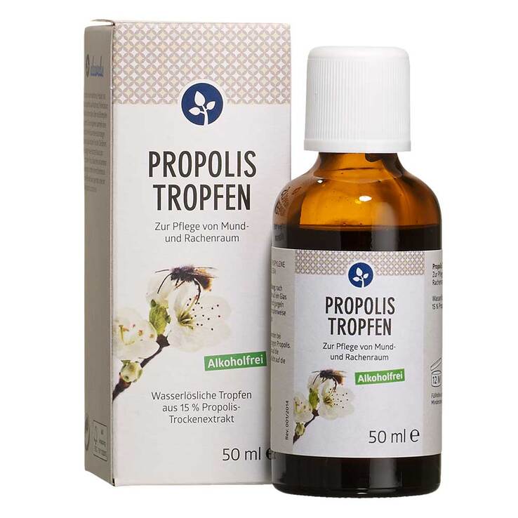 Propolis Tropfen ohne Alkohol, 50 ml