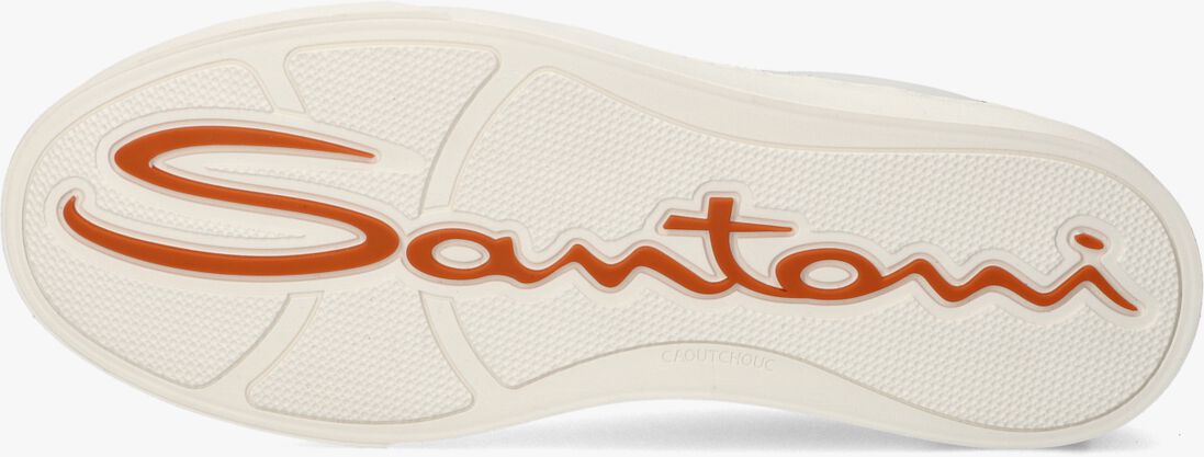witte santoni lage sneakers dbs2