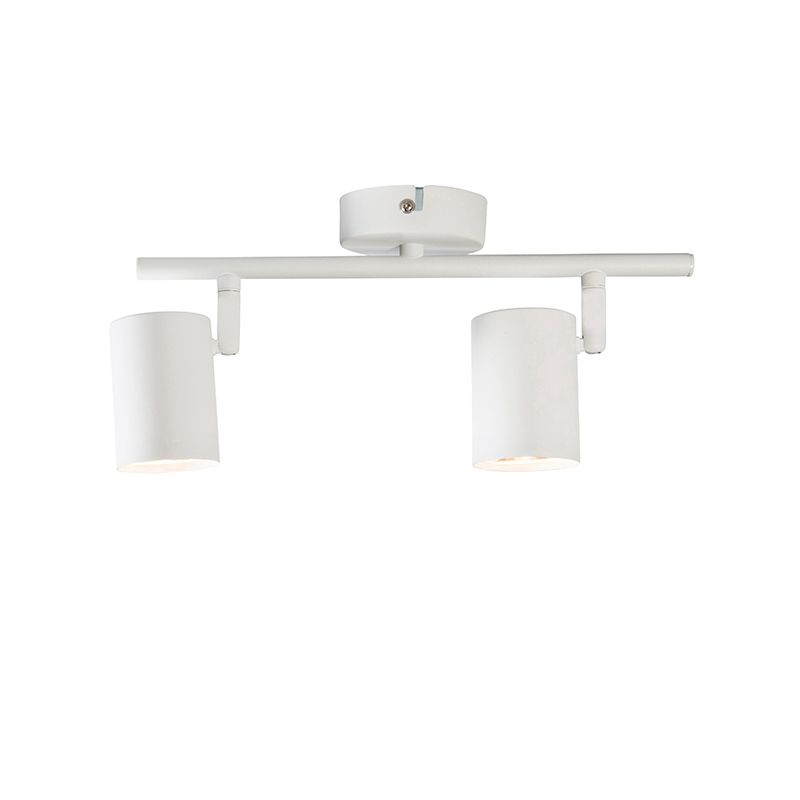 Moderne spot wit 2-lichts kantelbaar - Jeana