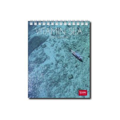 Legami Photo Collection - Calendrier 2024 - 12 x 14,5 cm - vitamines de la mer