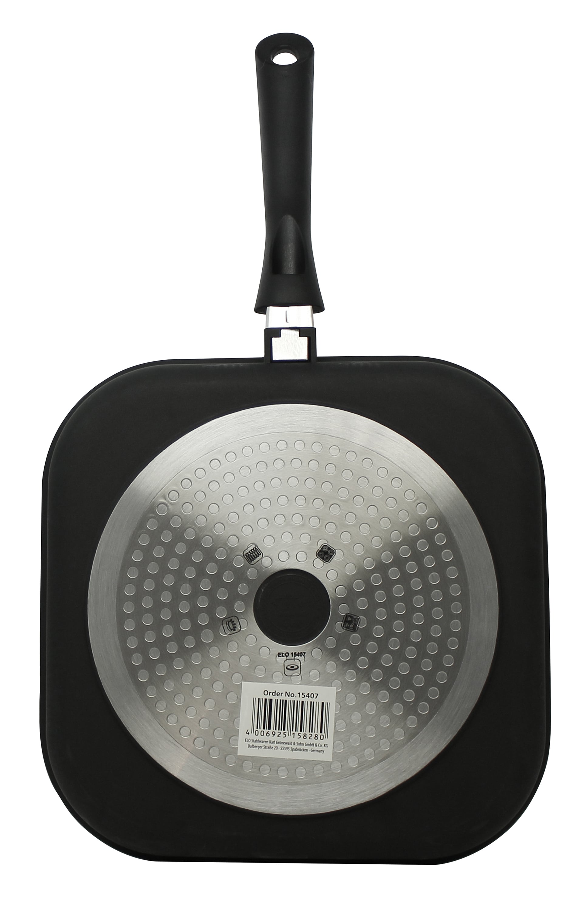ELO Grillpfanne ALUCAST 28 cm schwarz Aluminiumguss