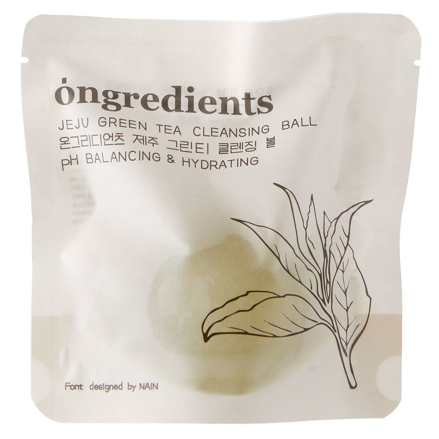 Ongredients Jeju Green Tea Cleansing Ball 110g
