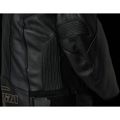 Blouson Furygan GHOST - BLACK BROWN - Noir