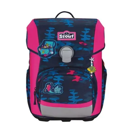 Scout Schulranzen-Set Neo DIN Magic Sea, 4-teilig