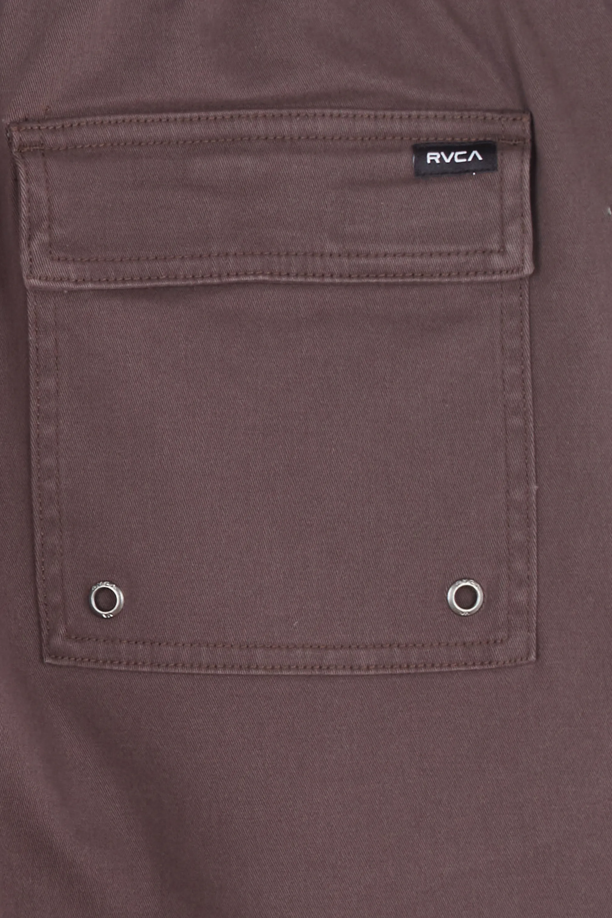 RVCA Short ESCAPE ELASTIC Marron