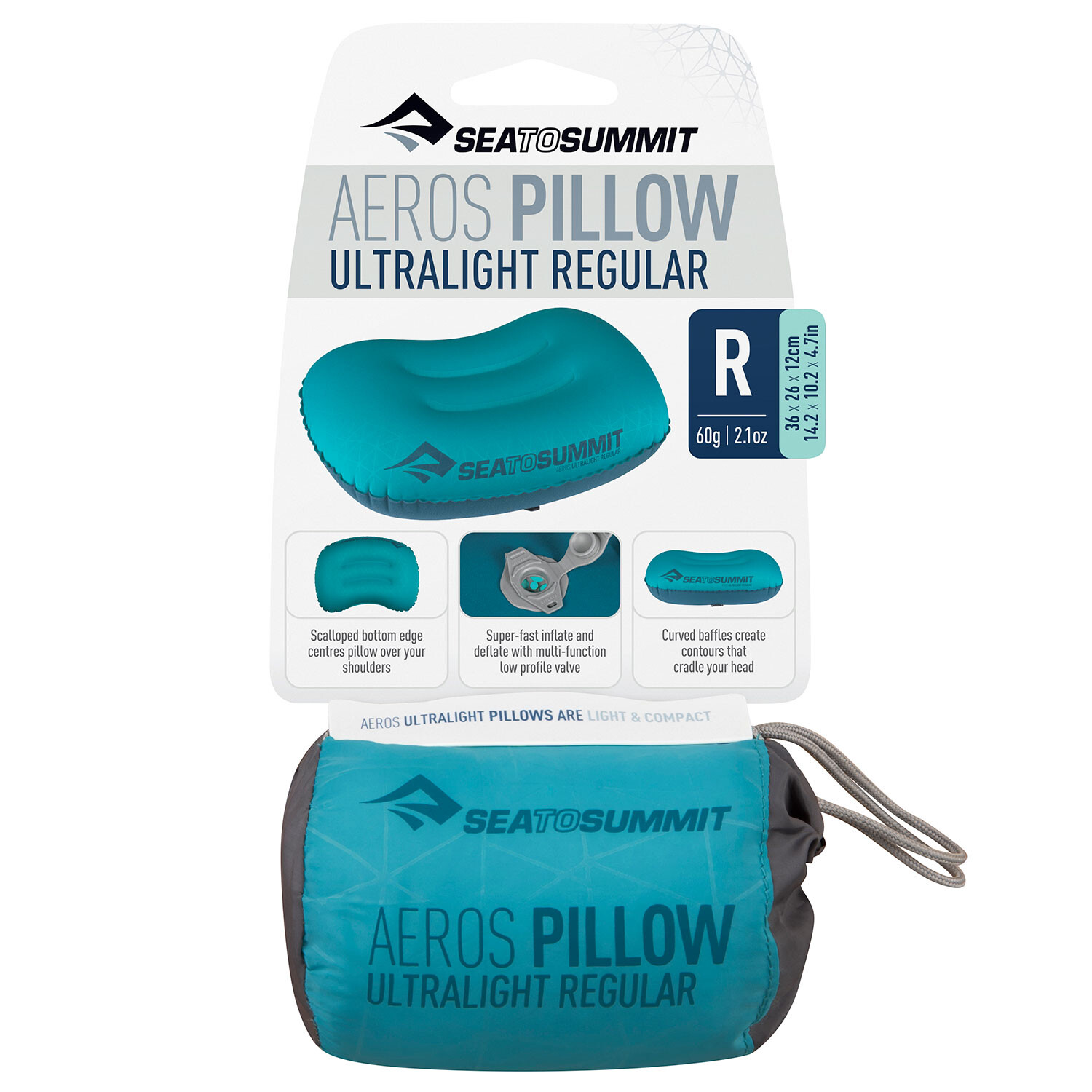 Sea to Summit Aeros UL Pillow Reg S19