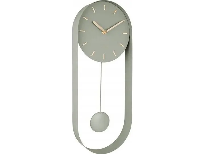 Karlsson KA5822DG, Væg, Quartz clock, Rund, Grøn, AA, 200 mm