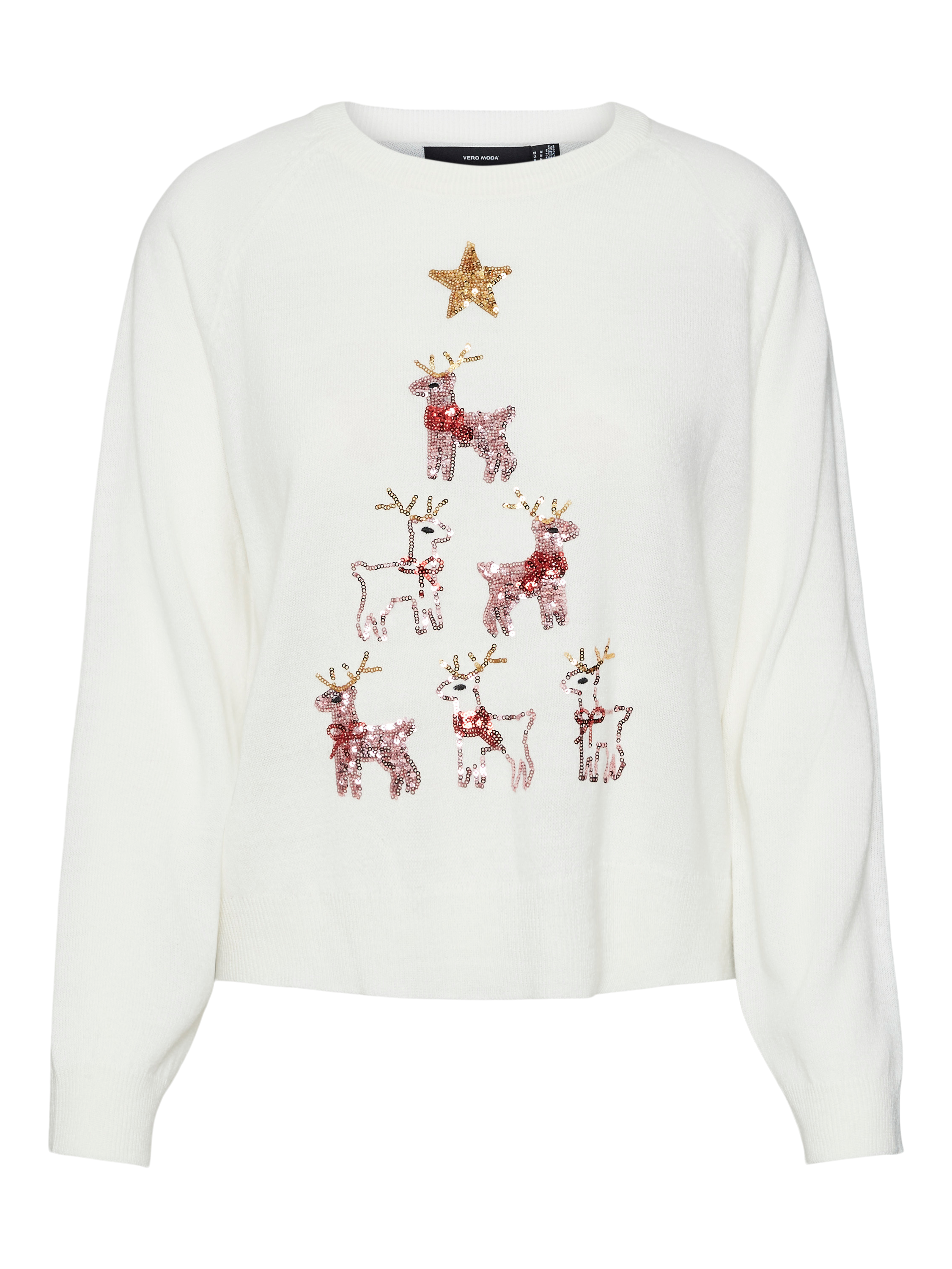 VMORNAMENTS/PYRAMIDE Gebreide pullover