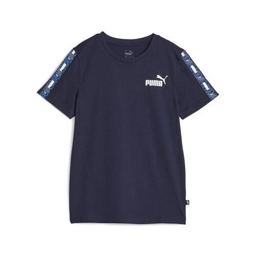 Puma - ESS TAPE CAMO TEE B - Marine
