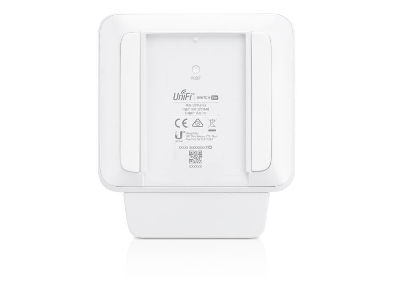 Ubiquiti PoE Switch Unifi USW-FLEX-3 (3er Pack) 5 Port UniFi Indoor/Outdoor 5-Port PoE Gigabit Switch mit 802.3bt PWR Input , 3-er Pack