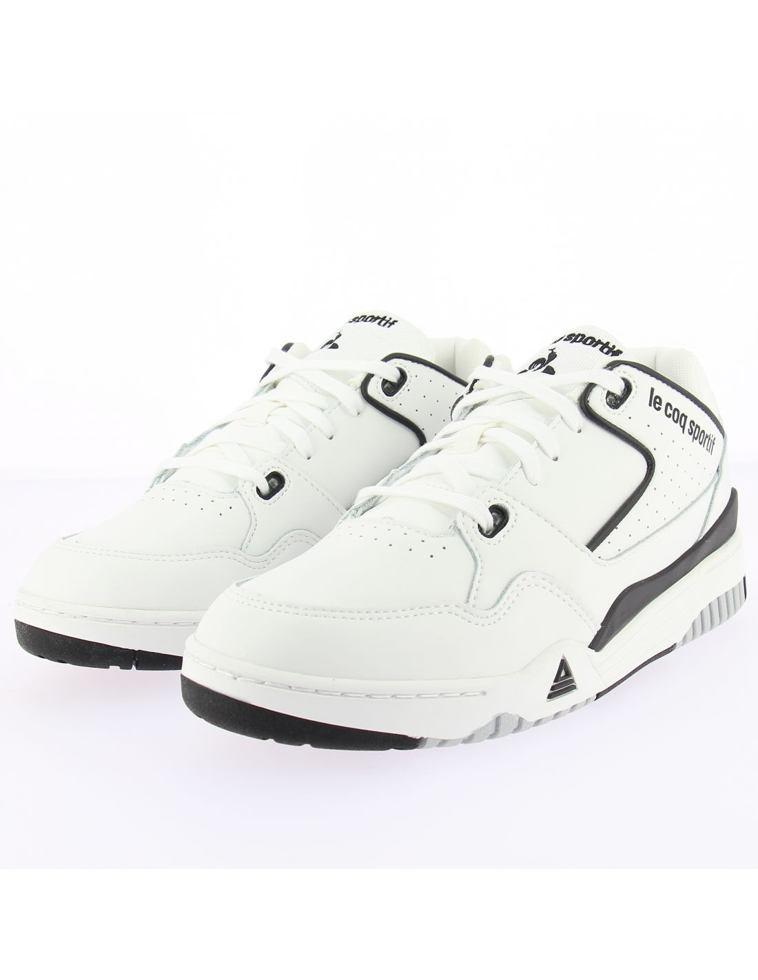 le coq sportif Sneakers homme LCS T1000 cuir blanc/noir