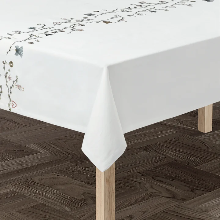 Kähler Design - Hammershøi Weihnachten Tischdecke 150 x 320 cm, weiss