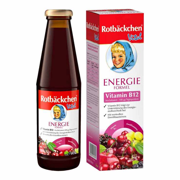 Rabenhorst Rotbäckchen Vital Energie Formel Saft, 450 ml