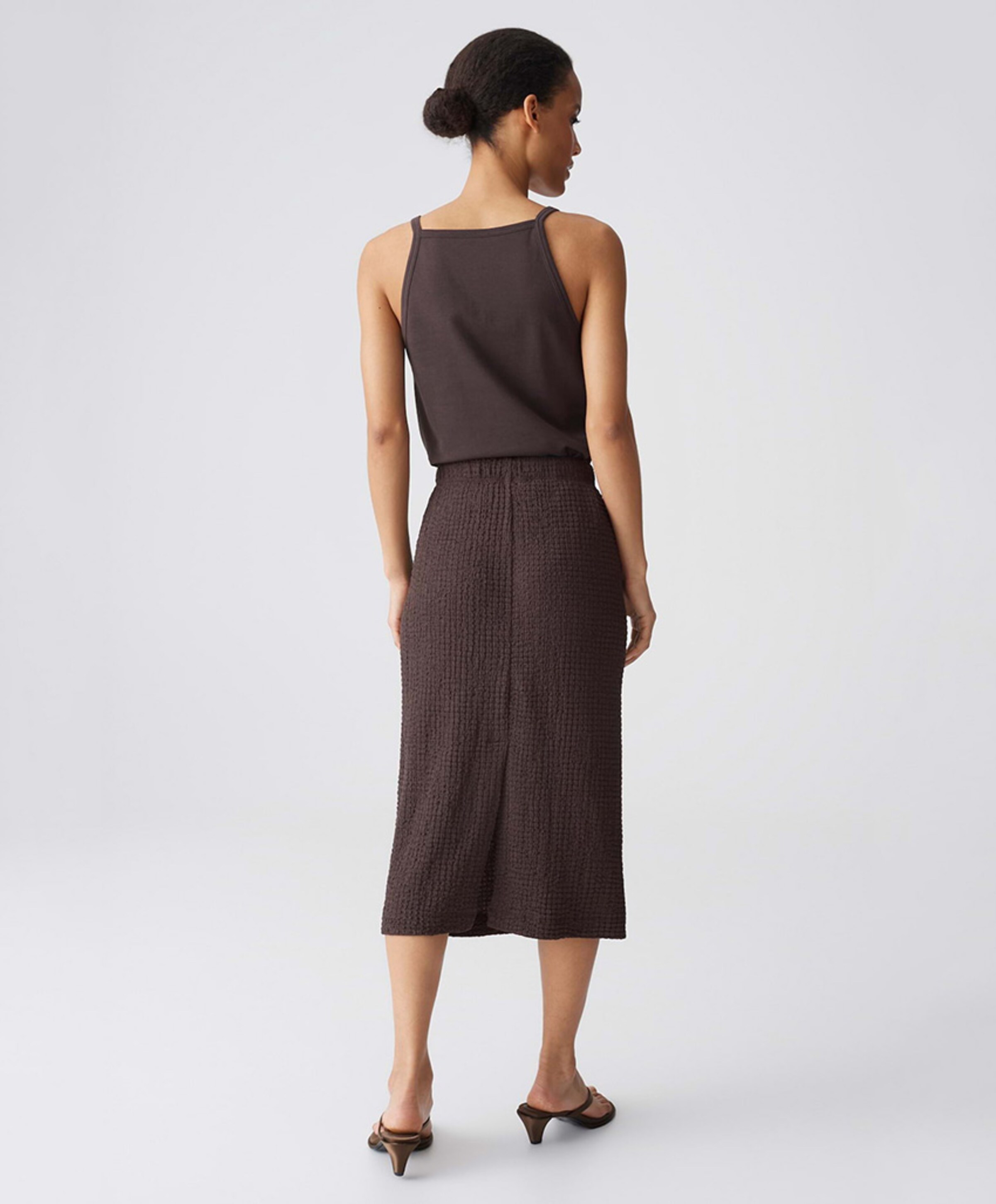 OPUS Dames rok bruin