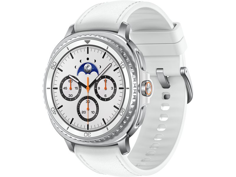 Samsung Galaxy Watch 8 Classic BT 46 mm White Schlanke Smartwatch
