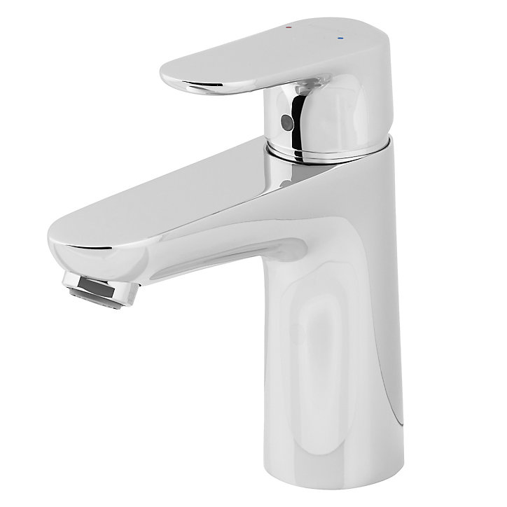 Mitigeur de lavabo chromé Hansgrohe Ecos L