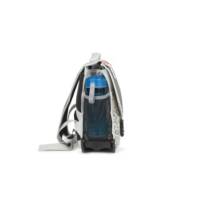 Cartable réversible Rocket - 38 cm - 2 compartiments - gris - Pol Fox