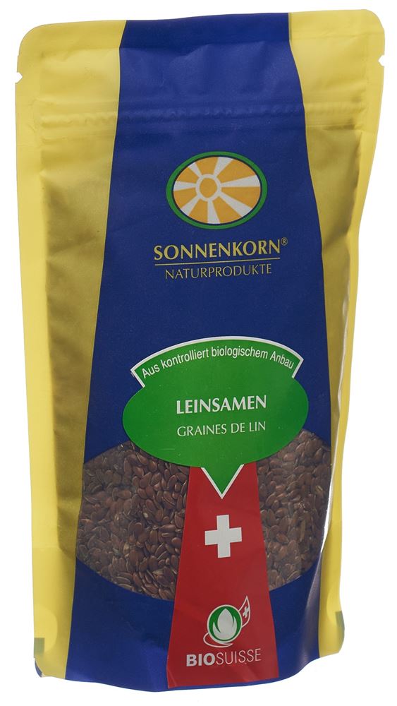SONNENKORN Leinsamen Bio Knospe 250 g