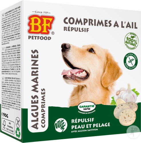 BF Petfood Comprimés Aux Algues Marines Moyen Et Grand Chien 55 Pièces