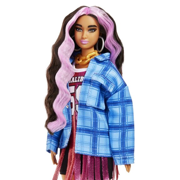 Poupée Barbie extra robe basketball
