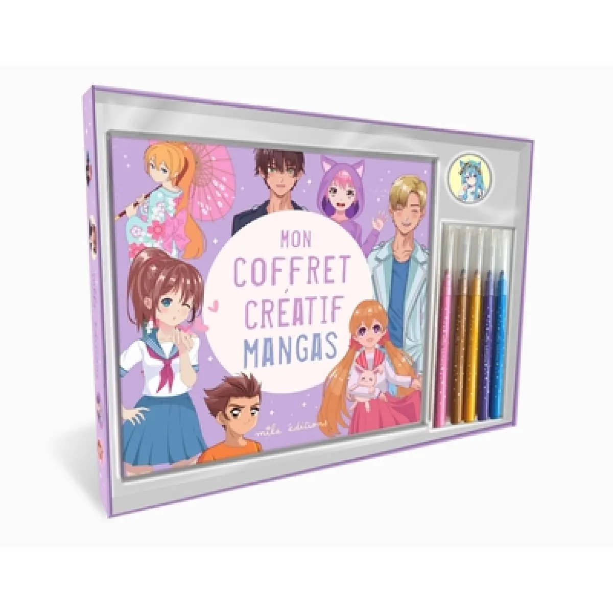 Mon coffret créatif mangas · Occasion