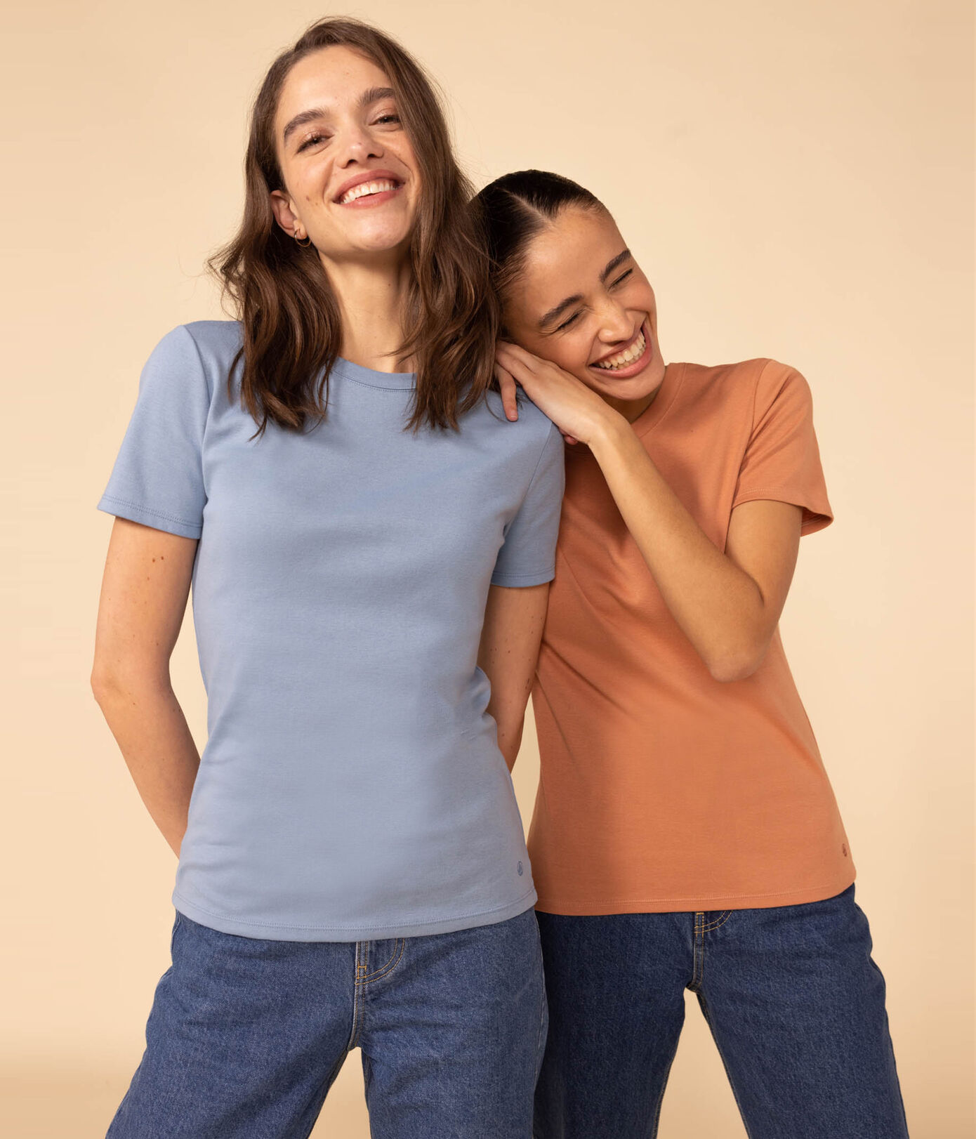 Tee-shirt L'ICONIQUE col rond en coton Femme