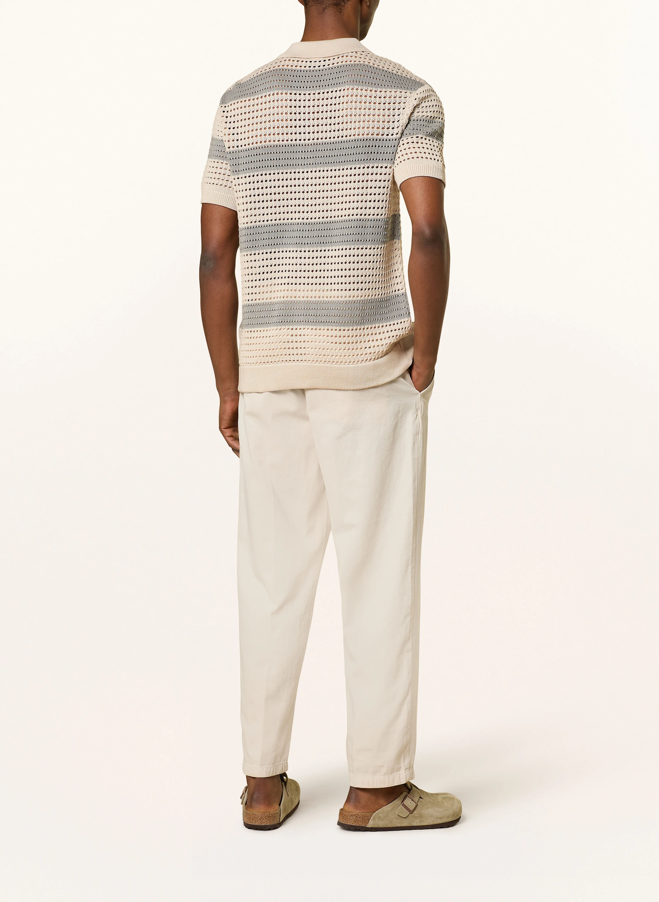 STRELLSON Strickhemd ANDER-P Slim Fit