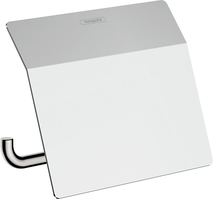 Porte rouleau papier toilette mural chromé Addstoris Hansgrohe