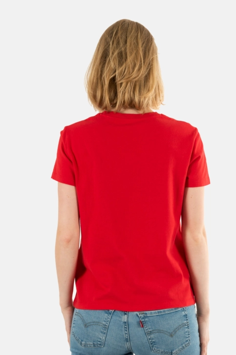 Tee shirt levi's® perfect tee 0303 script red