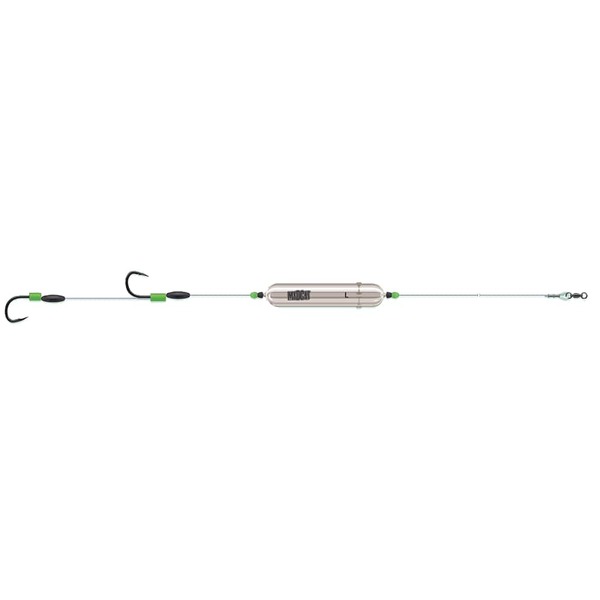 Bas de ligne silure Madcat Adjusta Profi River Rig Noseclip 6/0 6/0 180cm (100lb)