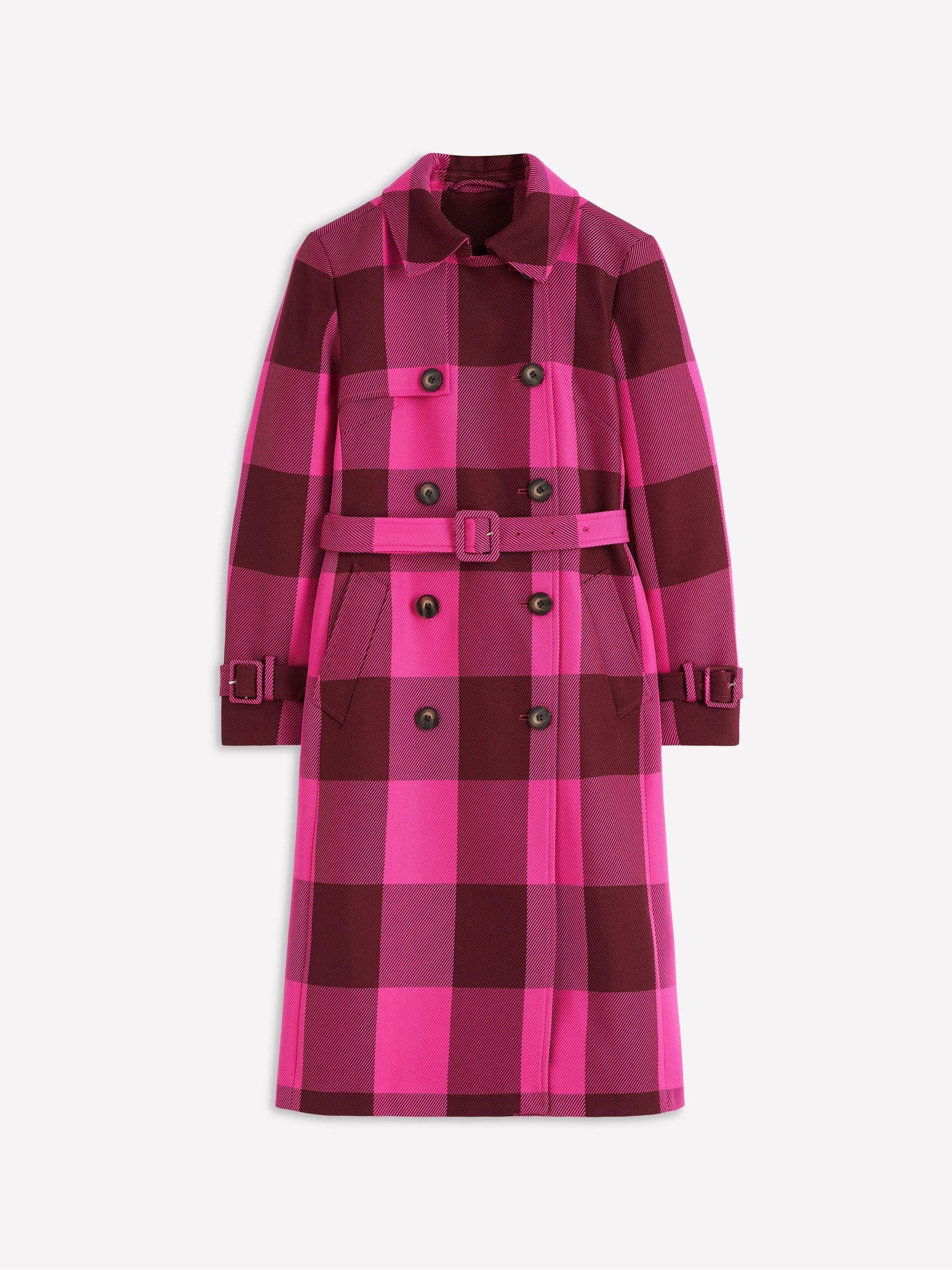 Boden Cheltenham Check Trench Coat