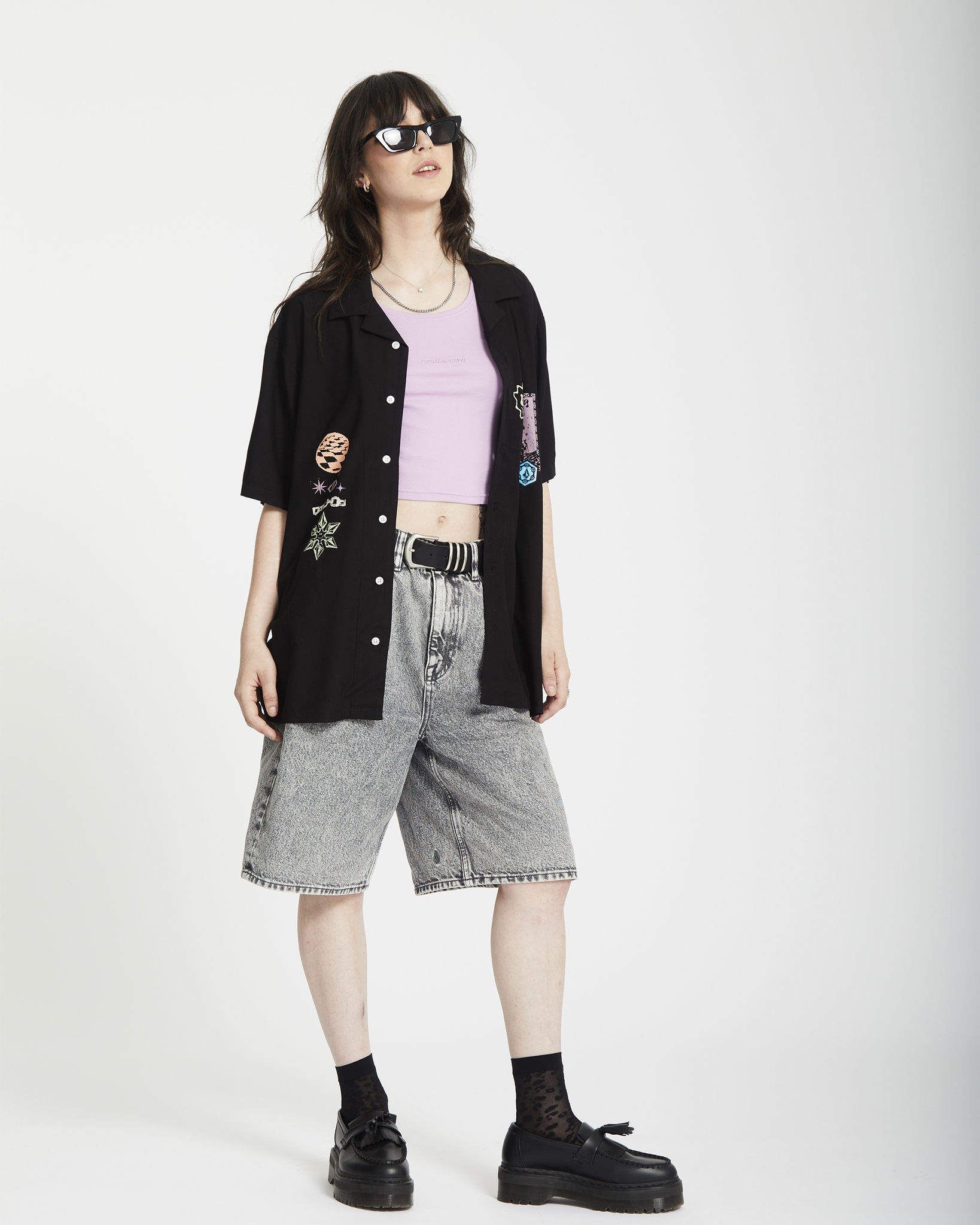 Volcom FA F Rygalski SS Woven Black