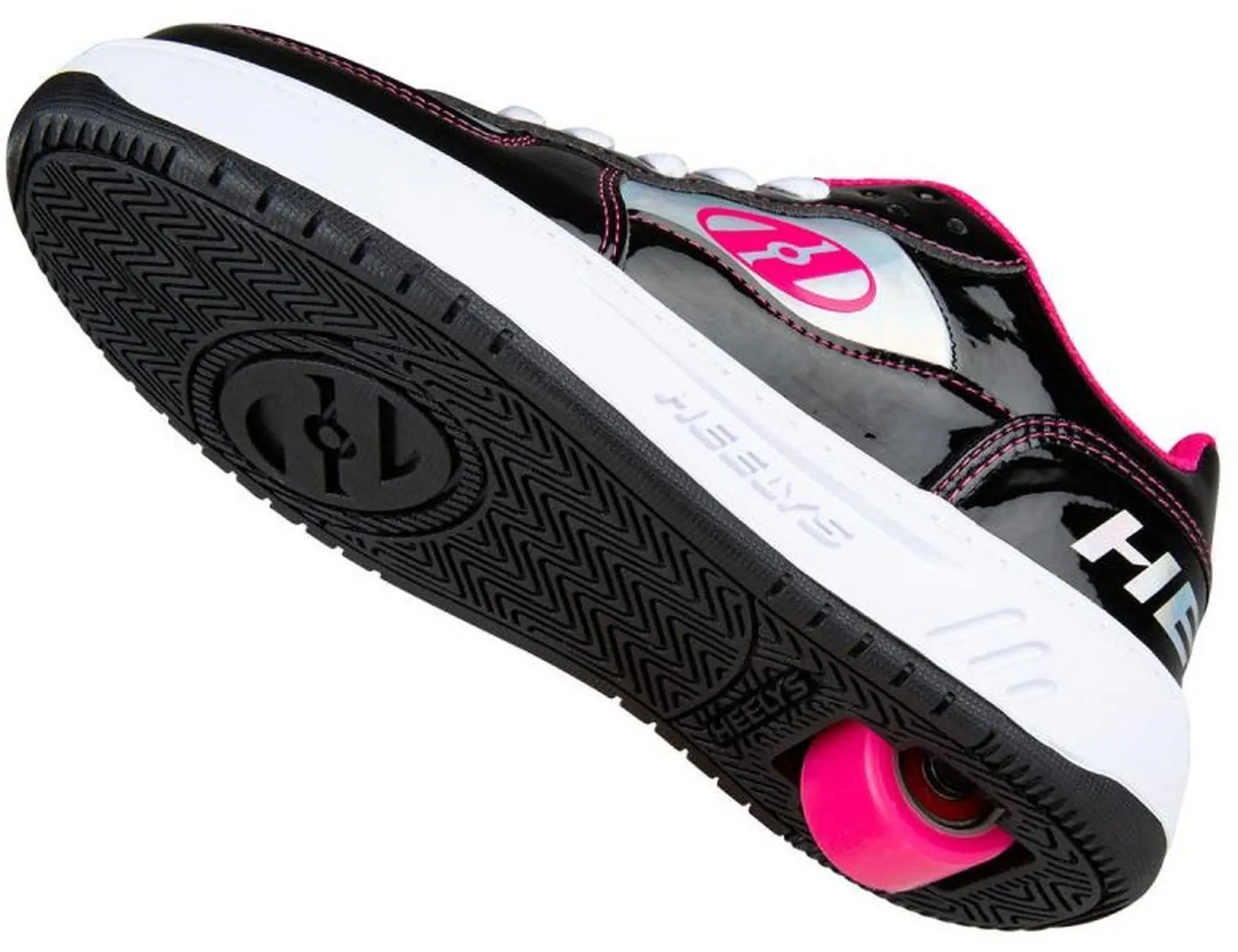 Heelys Rezerve Low Sort/Pink Rullesko | SkatePro