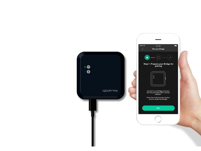 igloohome Wi-Fi Bridge Steuern Sie den Zugang aus der Ferne