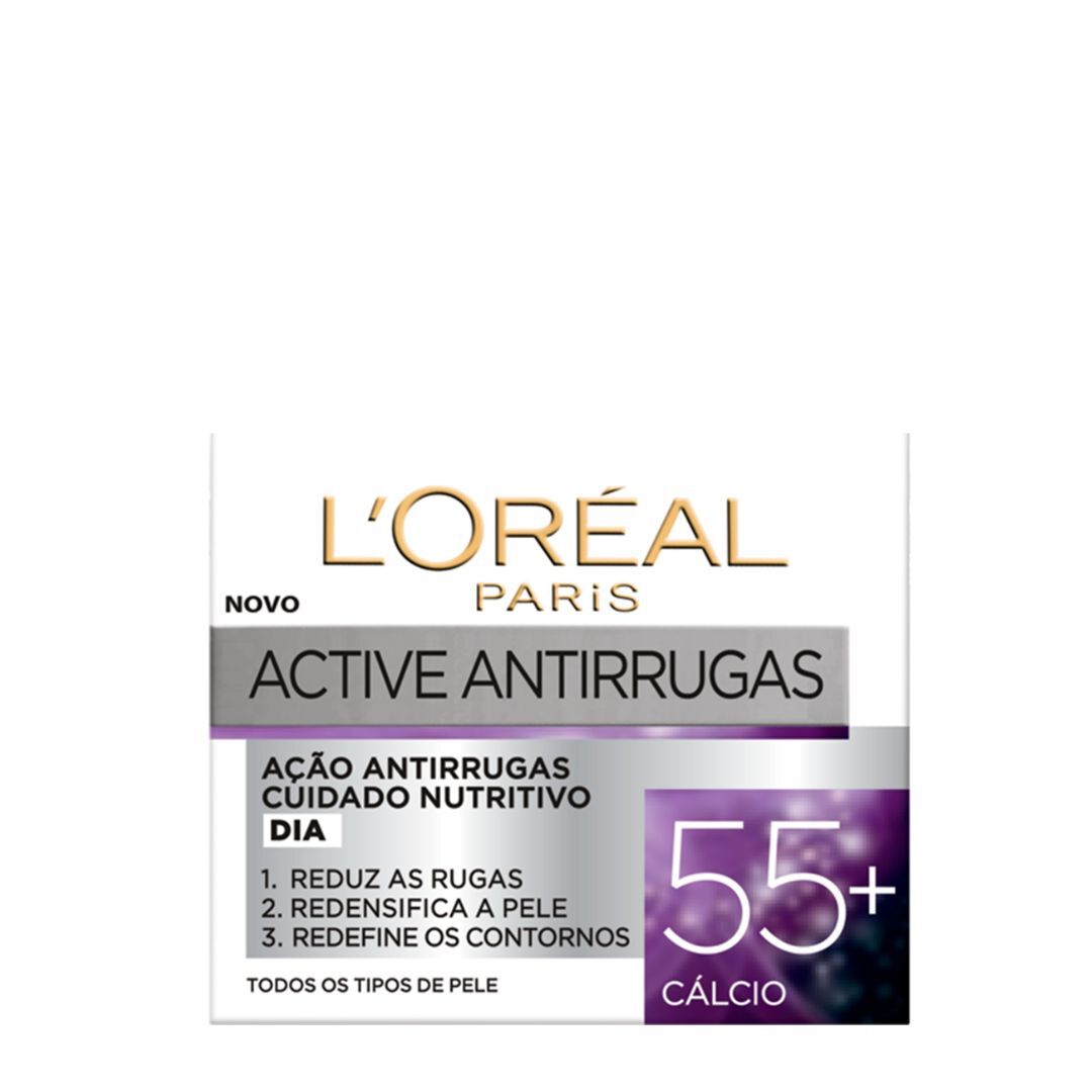 L'ORÉAL PARIS  Age Specialist 55+ Creme de Dia Antirrugas com Cálcio - 50ml