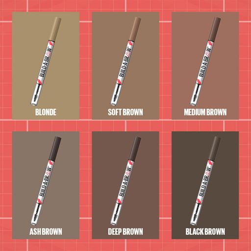 Maybelline Build-A-Brow Pen, 260 Deep Brown