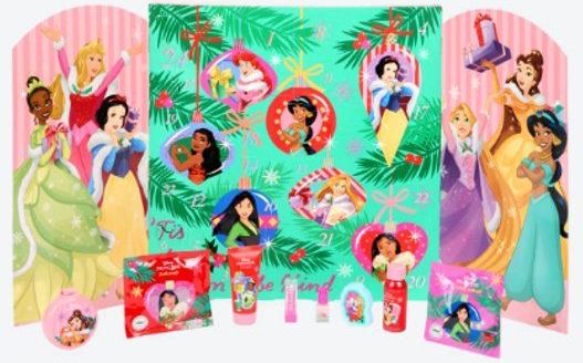 Disney Princess - Beauty Adventskalender - 24-delig - Dagelijkse Beautyverrassing met Prinsesprint