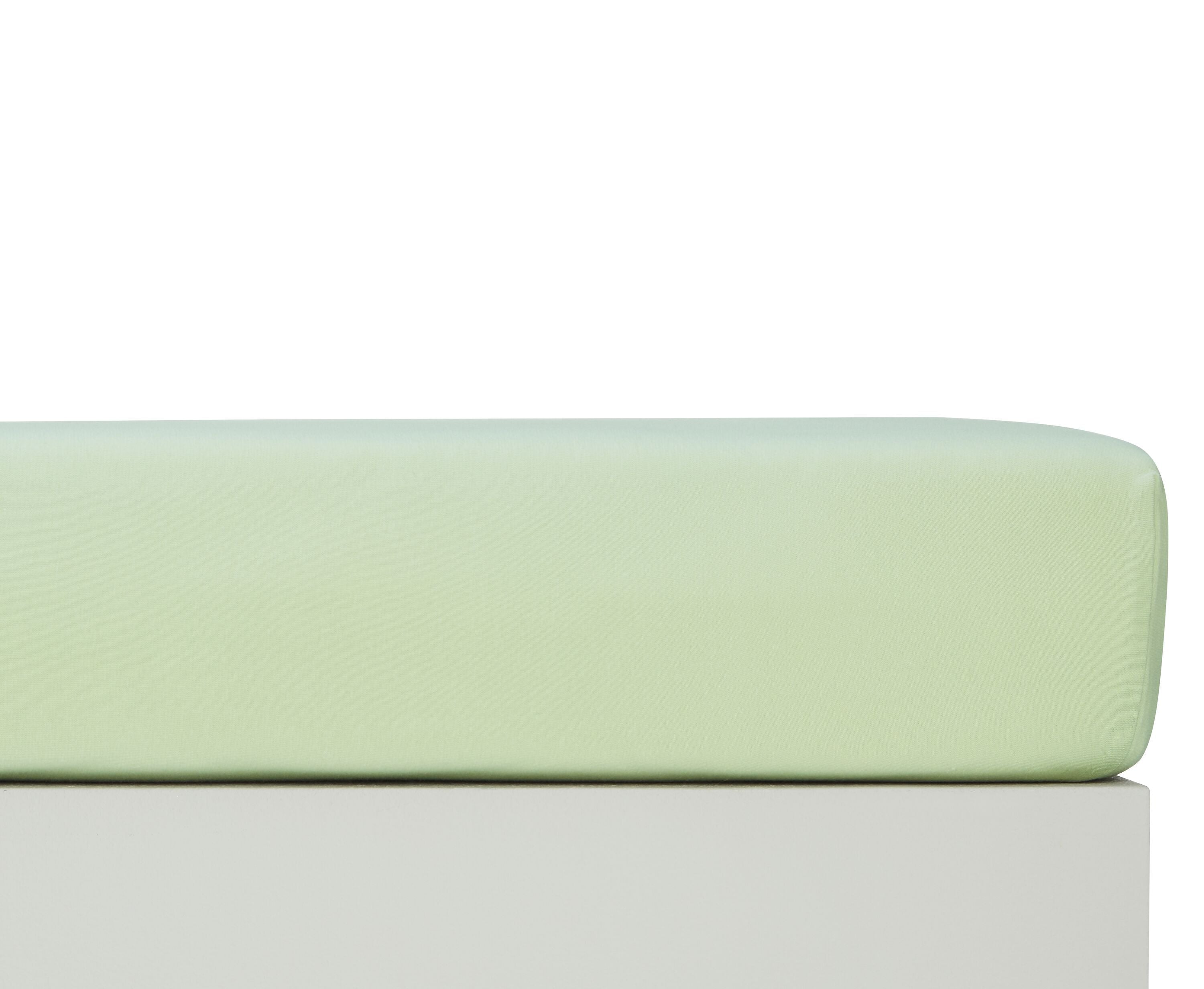 BALU Jersey-Fixleintuch - Grün / B: 60.0 cm x H: 140.0 cm
