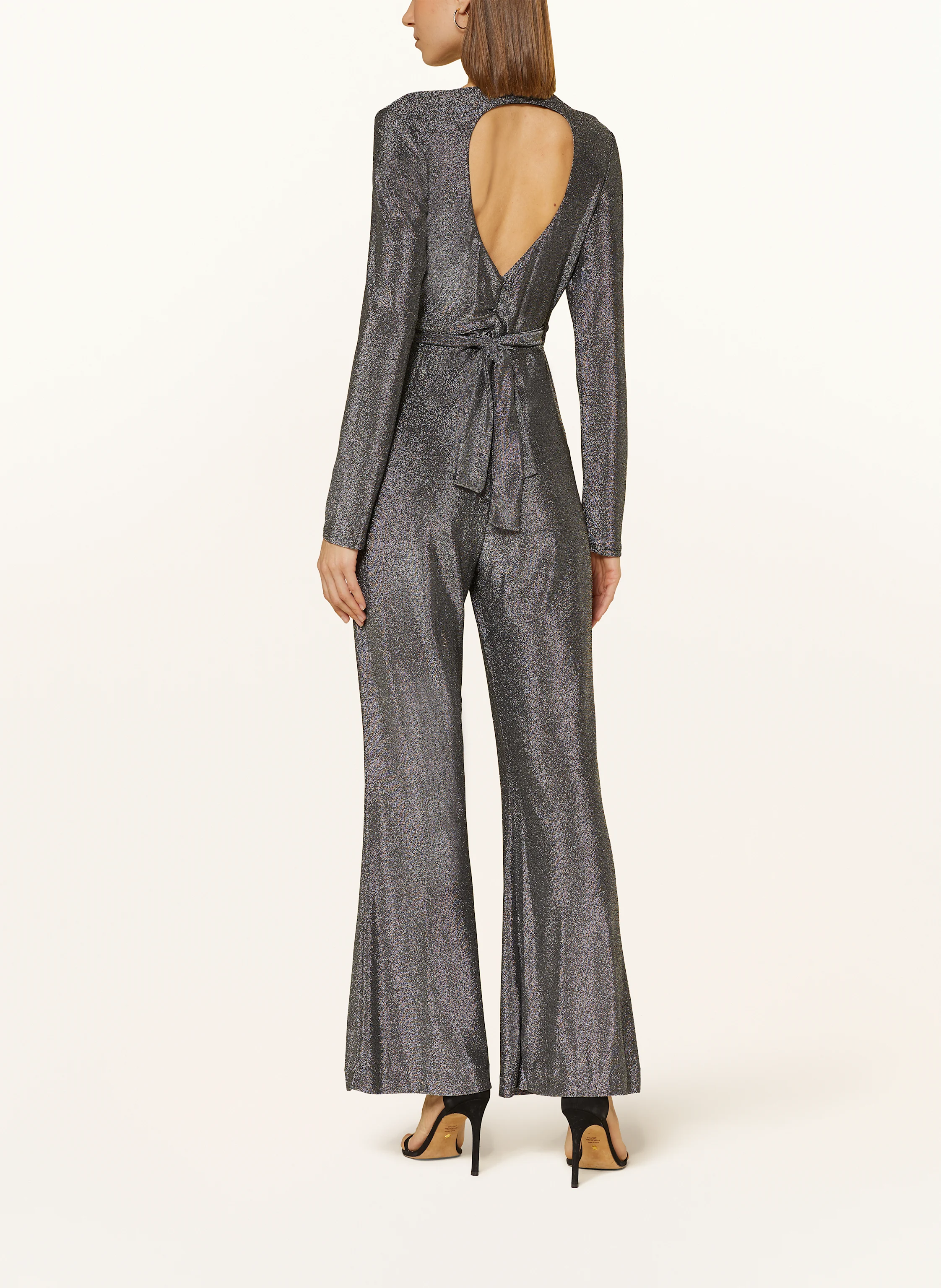 DIANE VON FURSTENBERG Jersey-Jumpsuit COSIMA mit Glitzergarn