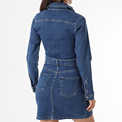 Robe Jean Manches Longues Femme Annika Bleu Denim