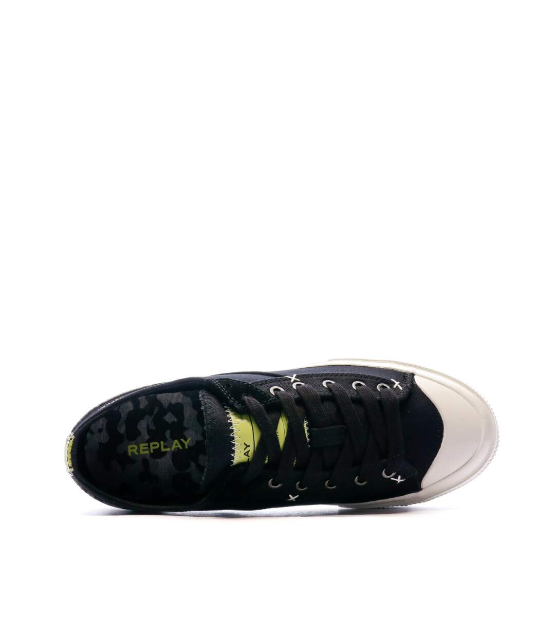Baskets Noir Homme Replay Snap