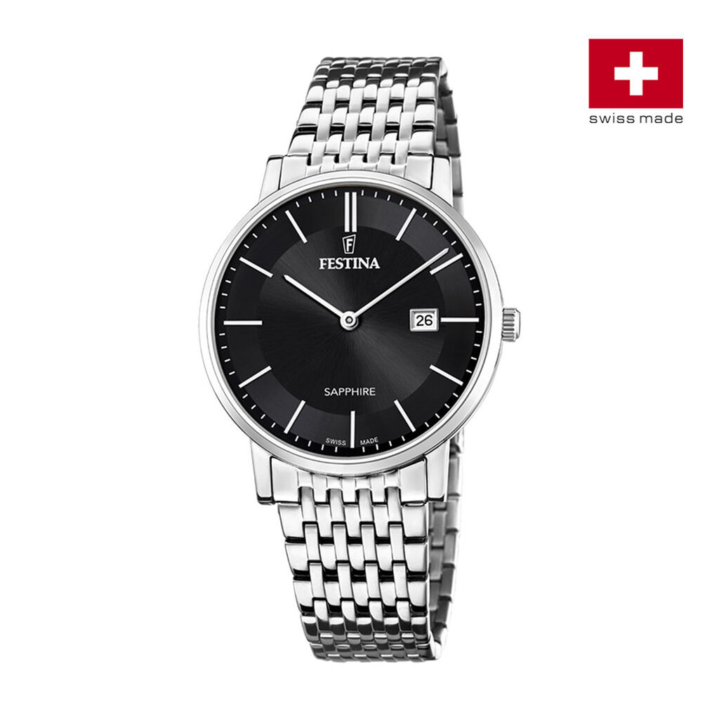 Montre Festina Swiss Made Noir