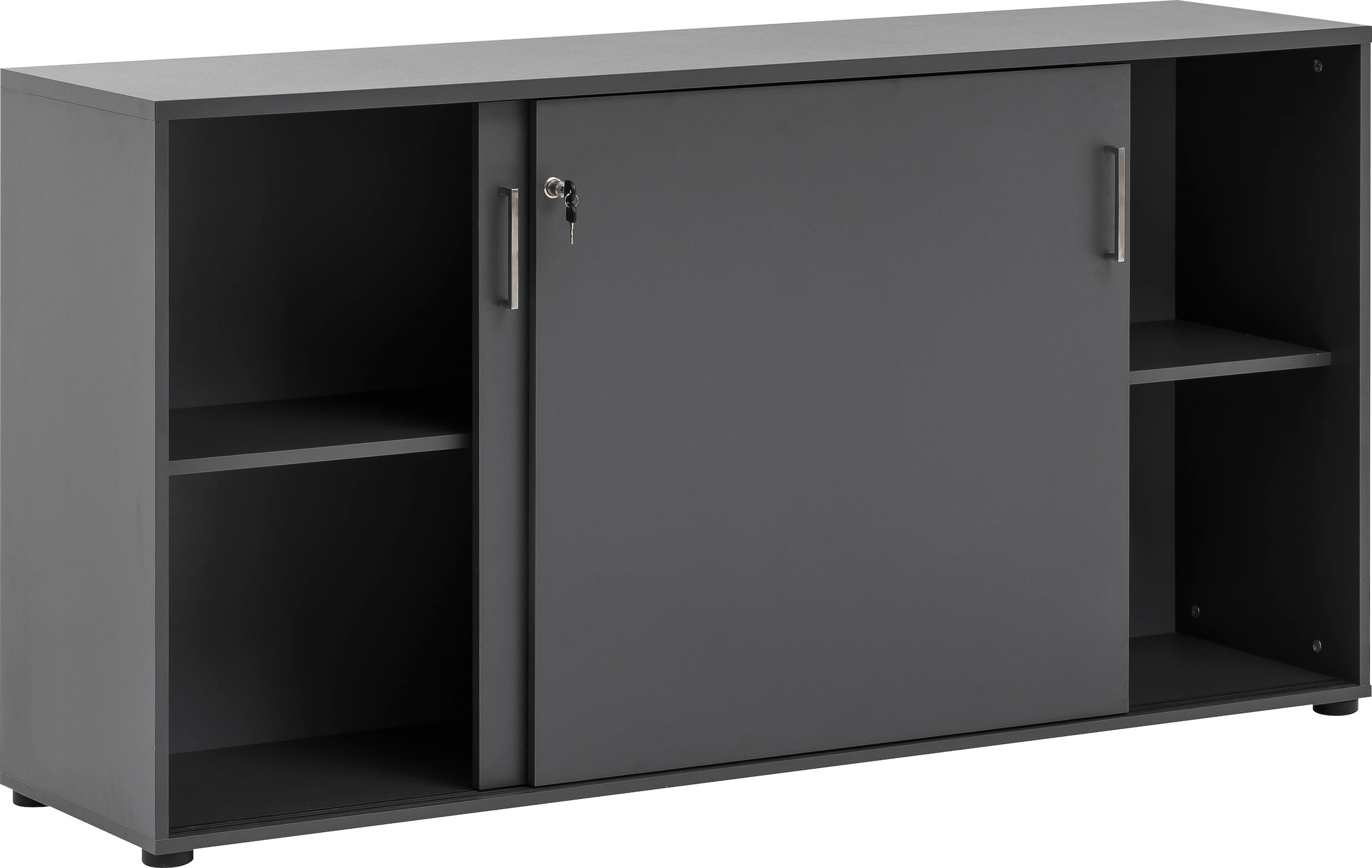 Schildmeyer Aktenschrank »Serie 1500 made in Germany« abschliessbare Kommode, Masse B160,2 x T41 x H84,2 cm, Made in Germany