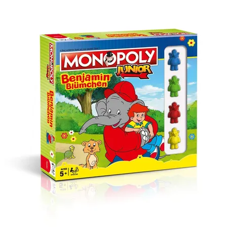 Winning Moves Monopoly Junior Benjamin Blümchen