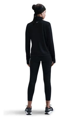 Haut 1/2 zip Nike Dri-Fit Swoosh Noir Femme