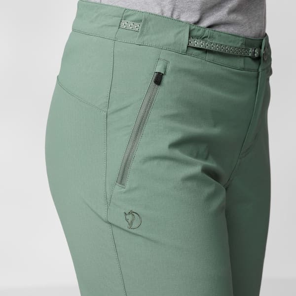 Pantalon randonnée FJALLRAVEN HIGH COAST TRAIL TROUSERS W PATINA GREEN