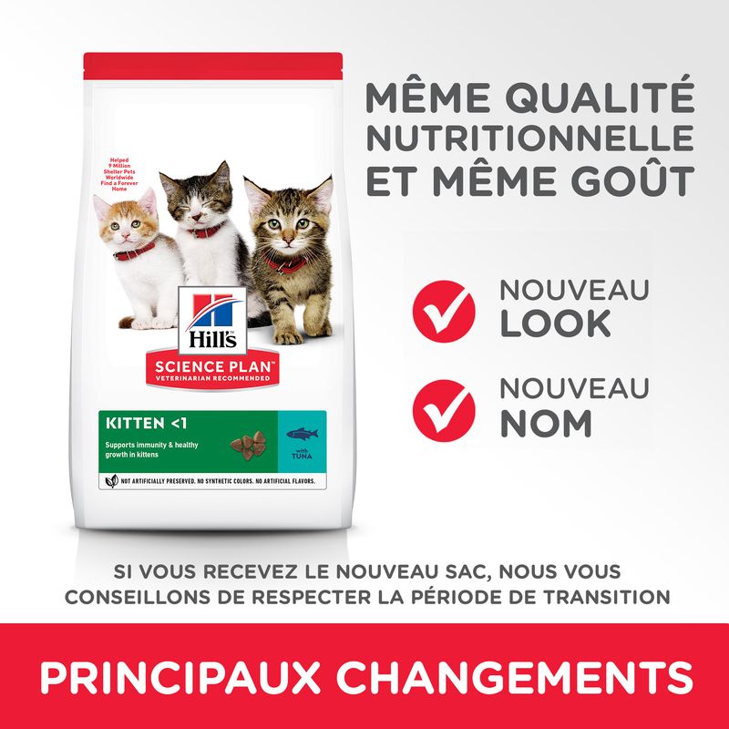 Hill's Science Plan Kitten Healthy Development pour chaton - bitiba.fr