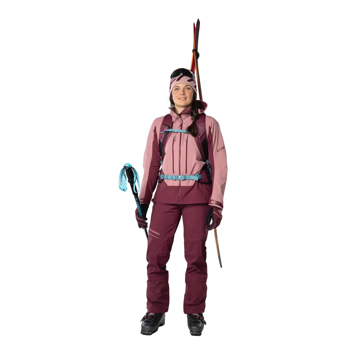Dynafit Free Infinium Hybrid Pnt W Burgundy